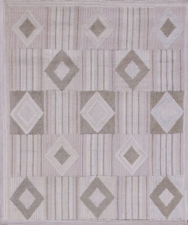 Contemporary american hooked rug, design 1172b 1 Contemporary american hooked rug, design 1172b