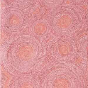 Contemporary American hooked rug, design 1174A2