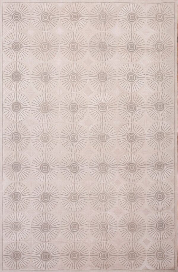 Contemporary american hooked rug, design 1179b 1 Contemporary american hooked rug, design 1179b