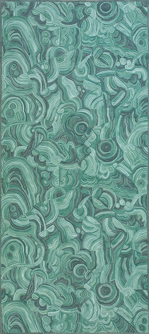 Contemporary american hooked rug, design 1180a3 1 Contemporary american hooked rug, design 1180a3