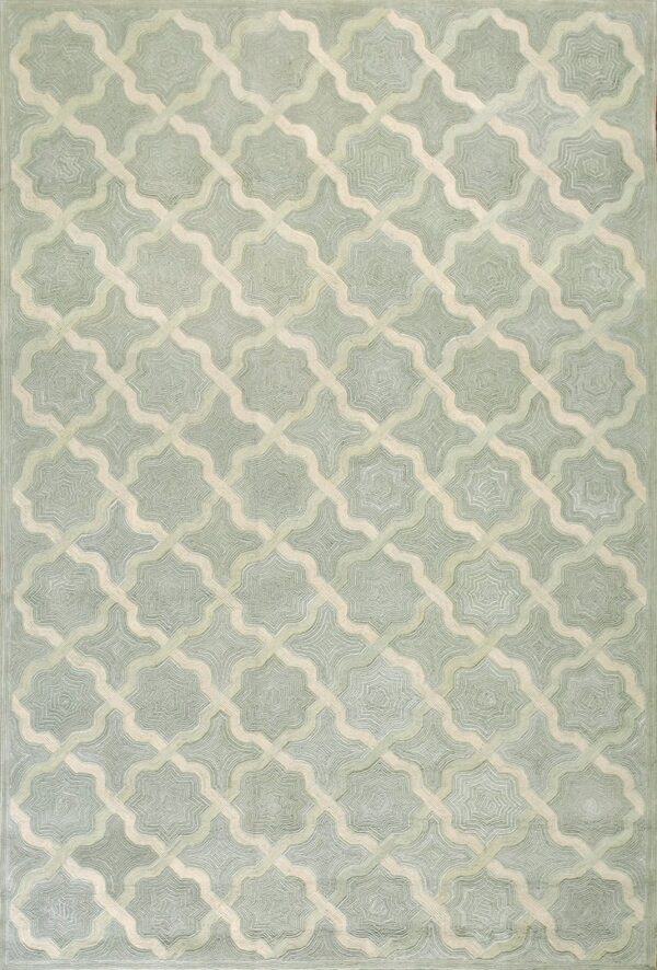 Contemporary american hooked rug, design 1186 1 Contemporary american hooked rug, design 1186