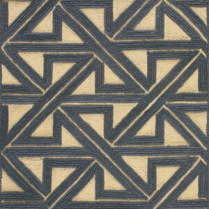 Contemporary American hooked rug, design 1188B
