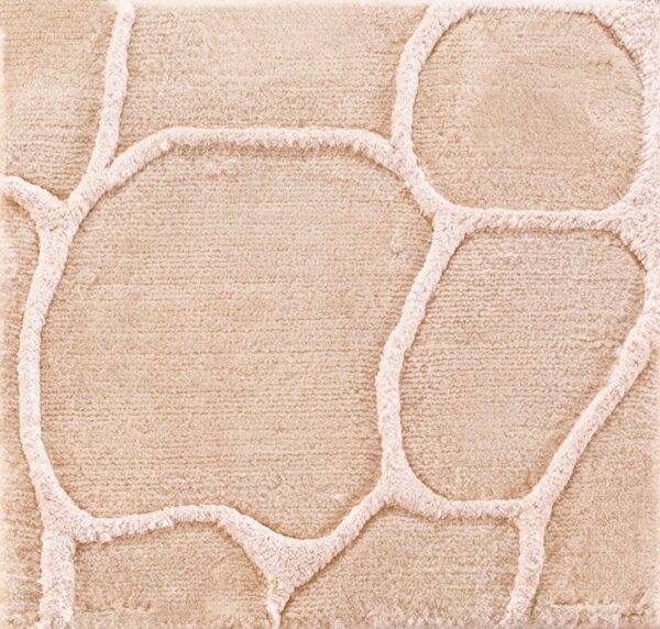 Contemporary tibetan rug, design 13022 1 Contemporary american hooked rug, design 13022