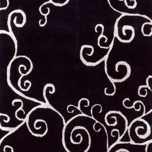 Contemporary American hooked rug, design 13023