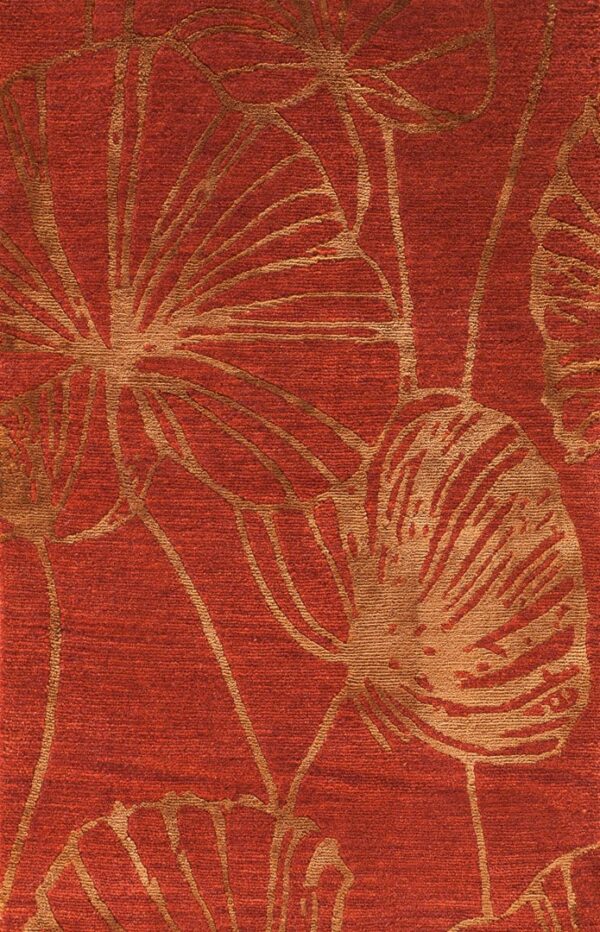 Contemporary tibetan rug, design 13026a 1 Contemporary american hooked rug, design 13026a