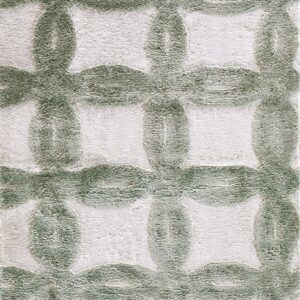 Contemporary American hooked rug, design 13045A