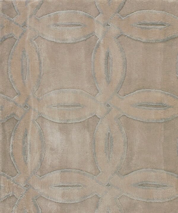 Contemporary nepali rug, design 13045c 1 Contemporary american hooked rug, design 13045c