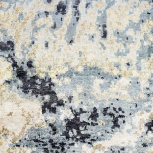 Contemporary American hooked rug, design 13047D
