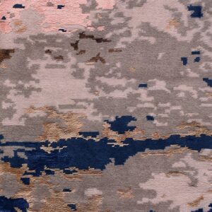 Contemporary American hooked rug, design 13047E
