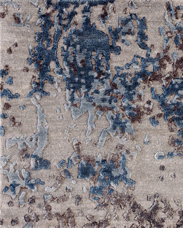 Contemporary american hooked rug, design 13047f