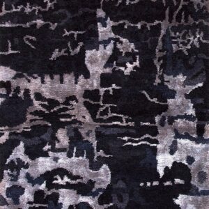 Contemporary American hooked rug, design 13048