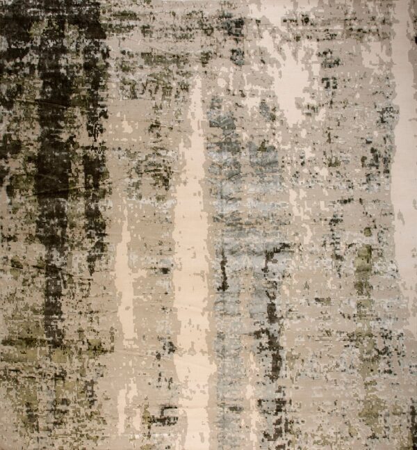 Contemporary tibetan rug, design 13050 1 Contemporary american hooked rug, design 13050