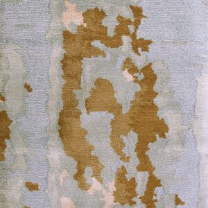 Contemporary American hooked rug, design 13052