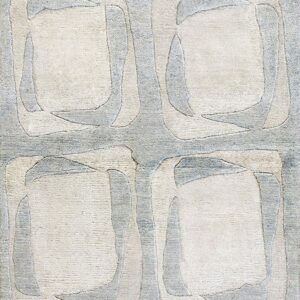Contemporary American hooked rug, design 13054