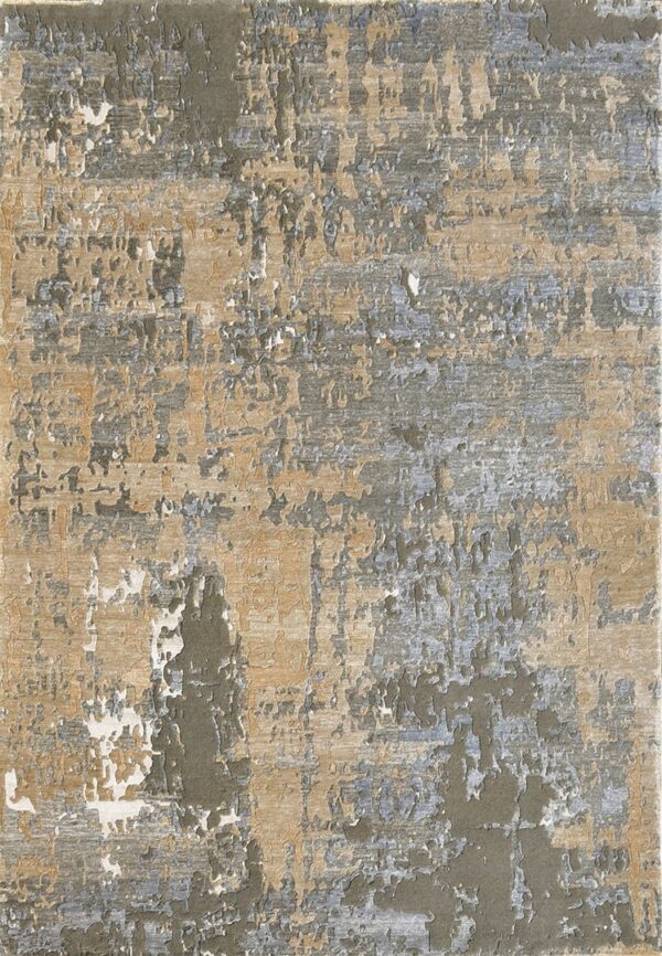 Contemporary nepali rug, design 13056 1 Contemporary american hooked rug, design 13056
