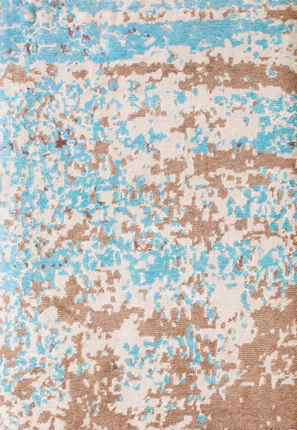 Contemporary tibetan rug, design 13057a 1 Contemporary american hooked rug, design 13057a
