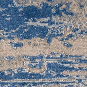 Contemporary American hooked rug, design 13057H