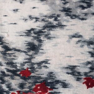 Contemporary American hooked rug, design 13062
