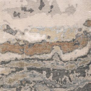 Contemporary American hooked rug, design 13068
