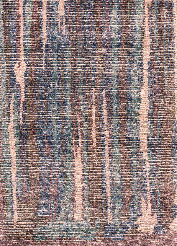 Contemporary nepali rug, design 13072 1 Contemporary american hooked rug, design 13072