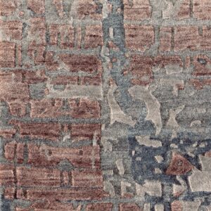 Contemporary American hooked rug, design 13075A