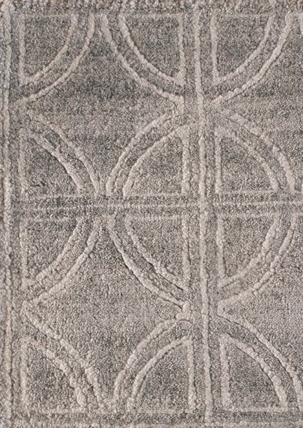 Contemporary american hooked rug, design 13080b