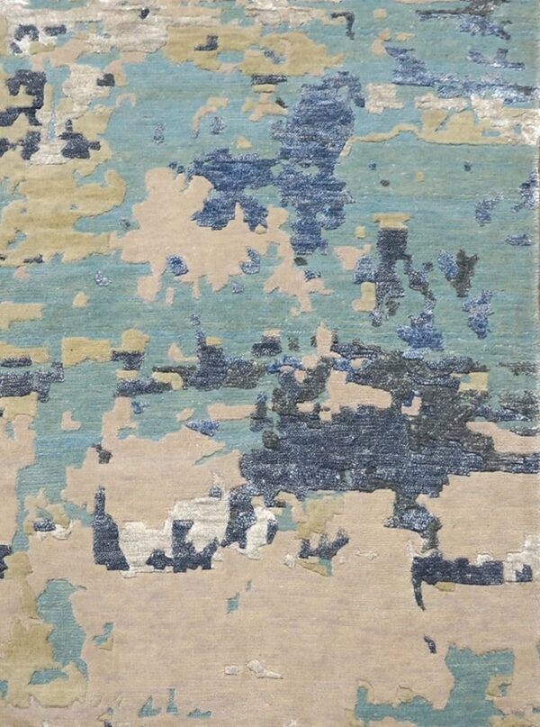 Contemporary nepali rug, design 13094a 1 Contemporary american hooked rug, design 13094a