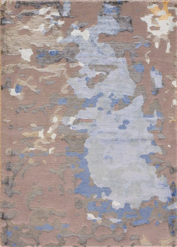 Contemporary nepali rug, design 13098 1 Contemporary american hooked rug, design 13098