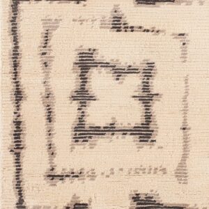 Contemporary American hooked rug, design 13102A