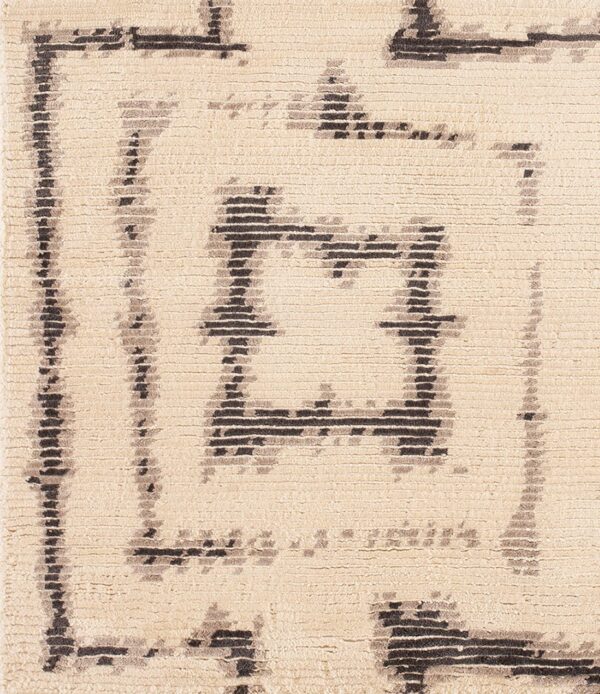 Contemporary nepali rug, design 13102a 1 Contemporary american hooked rug, design 13102a