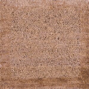 Contemporary American hooked rug, design 14002B