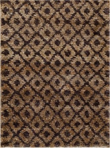 Contemporary American hooked rug, design 14005A