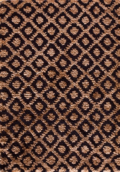 Contemporary natural fiber rug, design 14005c 1 Contemporary american hooked rug, design 14005c