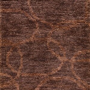 Contemporary American hooked rug, design 14014