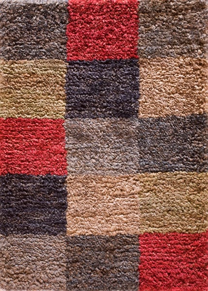 Contemporary natural fiber rug, design 14016 1 Contemporary american hooked rug, design 14016