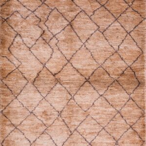 Contemporary American hooked rug, design 14023