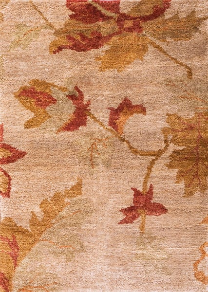 Contemporary natural fiber rug, design 14032 1 Contemporary american hooked rug, design 14032