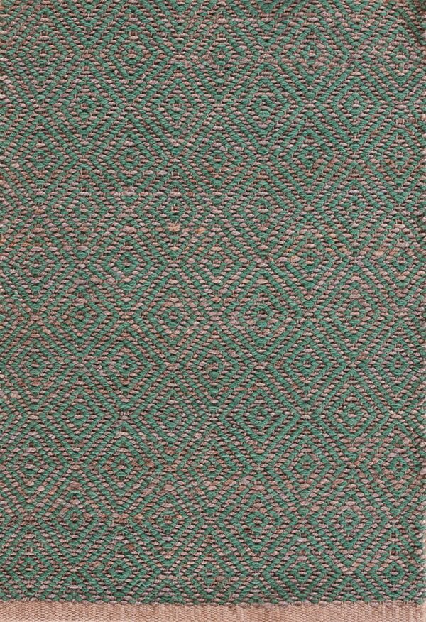 Contemporary american hooked rug, design 15008b