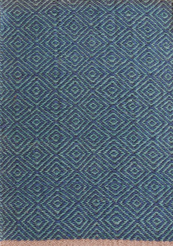 Contemporary american hooked rug, design 15008f