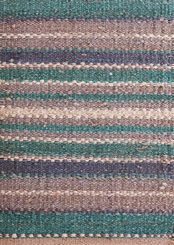 Contemporary braided jute rug, design 15011a 1 Contemporary american hooked rug, design 15011a