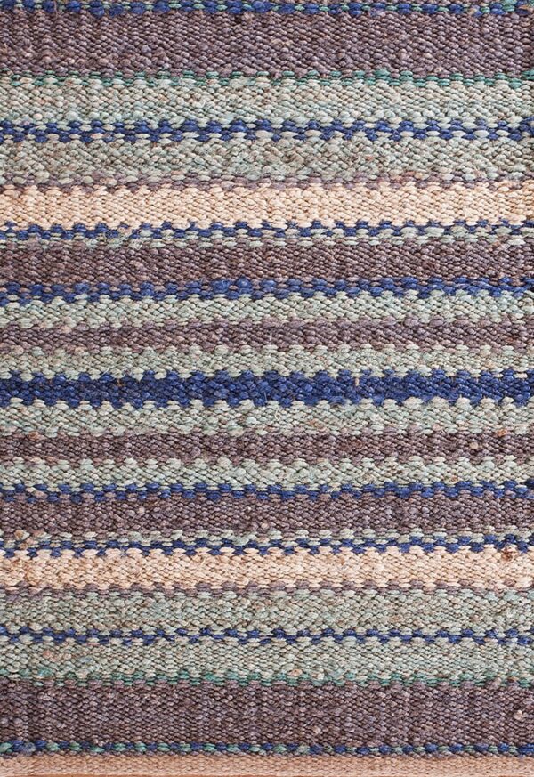 Contemporary braided jute rug, design 15011c 1 Contemporary american hooked rug, design 15011c