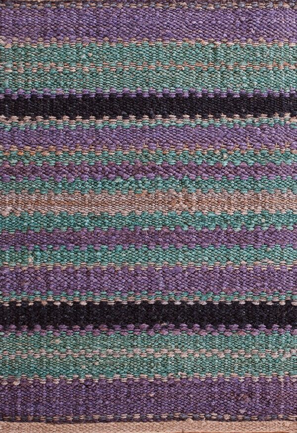 Contemporary braided jute rug, design 15011d 1 Contemporary american hooked rug, design 15011d
