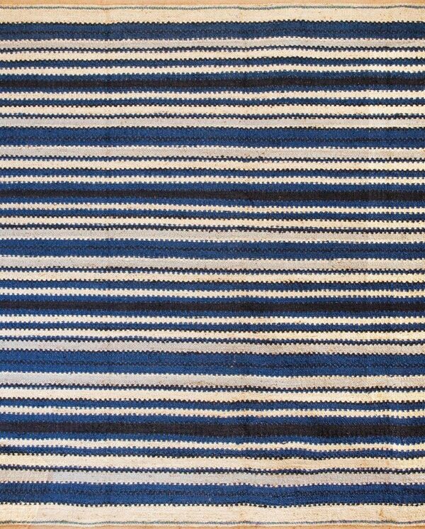 Contemporary braided jute rug, design 15011f 1 Contemporary american hooked rug, design 15011f