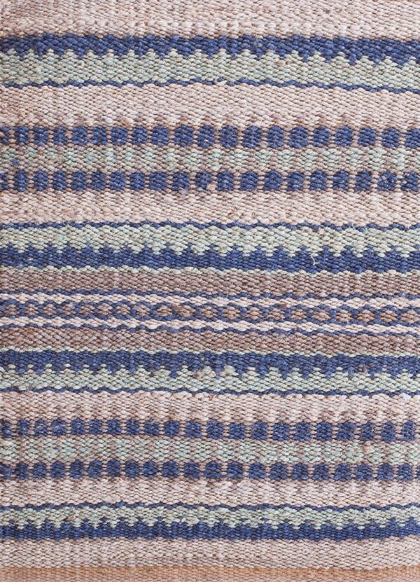 Contemporary braided jute rug, design 15012b 1 Contemporary american hooked rug, design 15012b