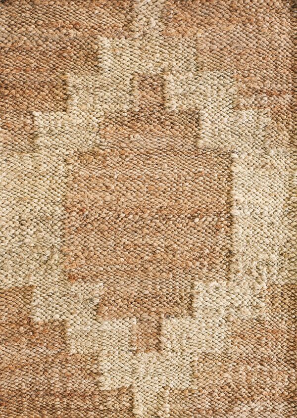 Contemporary braided jute rug, design 15014a 1 Contemporary american hooked rug, design 15014a
