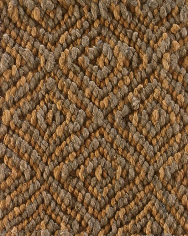 Contemporary braided jute rug, design 15019 1 Contemporary american hooked rug, design 15019