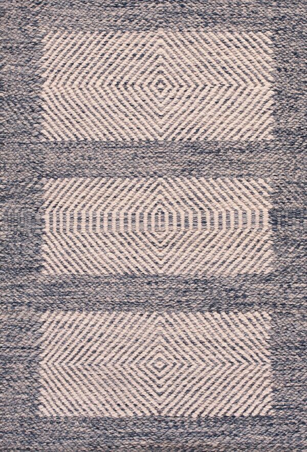 Contemporary ingrain rug, design 16031 1 Contemporary american hooked rug, design 16031