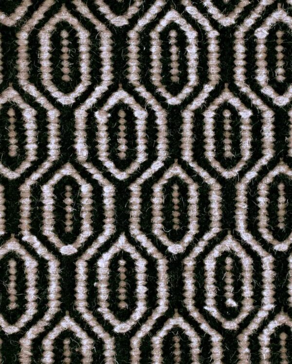 Contemporary ingrain rug, design 16036b 1 Contemporary american hooked rug, design 16036b