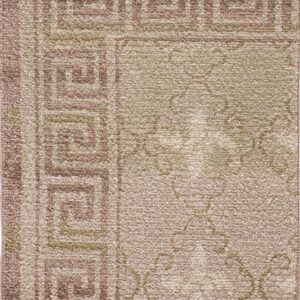 Contemporary American hooked rug, design 4015