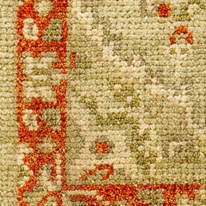 Contemporary American hooked rug, design 4022